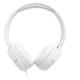 JBL Tune on-ear austiņas ar USB, baltas - JBLT520CWHT