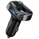 Baseus S-09 FM Transmitter with Bluetooth and MP3 Player USB-A microSD - Black