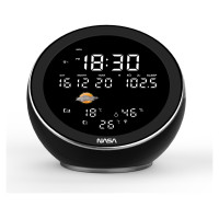 Nasa WSP1500 black Weather Station/Speaker BT Moon