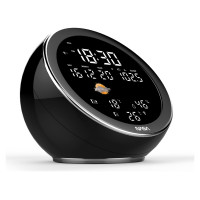 Nasa WSP1500 black Weather Station/Speaker BT Moon