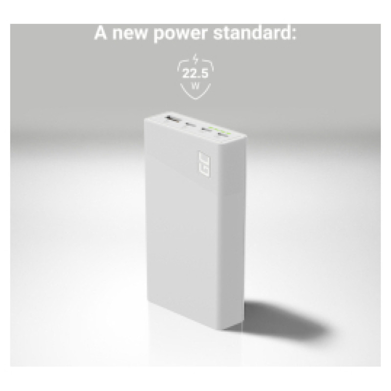 Green Cell Enerģijas krātuve Green Cell PowerPlay20s 20000mAh White