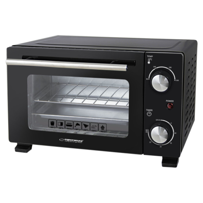 Esperanza EKO007N Mini cepe&scaron;krāsns 10L 800W