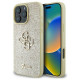 Guess Fixed Glitter Big 4G case for iPhone 16 Pro Max - gold