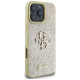 Guess Fixed Glitter Big 4G case for iPhone 16 Pro Max - gold
