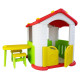 Lean Toys Dārza mājiņa ar mēbelēm (5515)