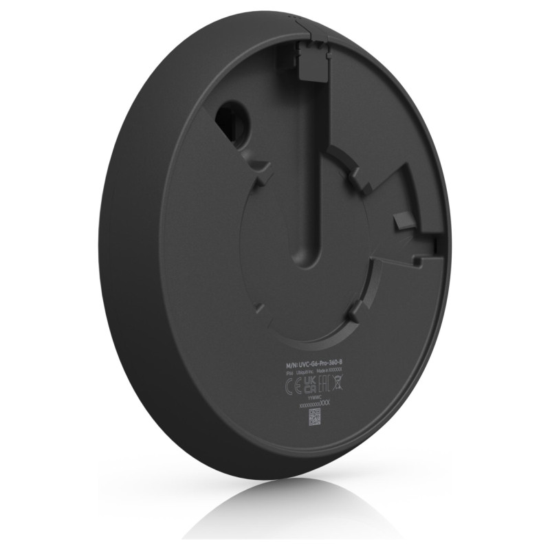 Ubiquiti UVC-G6-Pro-360-B All-weather, vandal-resistant 12MP PoE camera with panoramic 360 coverage, digital pan-tilt-zoom functionality, and smart IR functionality
