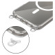 Tech-Protect Flexair Chain MagSafe Case for iPhone 16 Pro - Clear + 2 Lanyards (Pink and Gray)