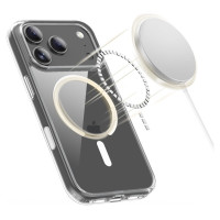 Tech-Protect Flexair Hybrid CC MagSafe Case for iPhone 17 Pro Max - Clear