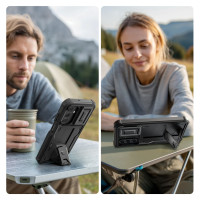 Tech-Protect Kevlar Cam+ Case for Samsung Galaxy A17 4G / 5G - Black