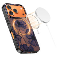 Tech-Protect Lamano MagSafe case for iPhone 17 Pro Max - brown-purple