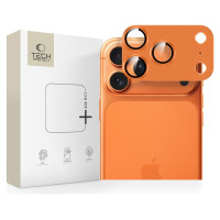 Tech-Protect Camfull Fit+ Camera Lens Glass for iPhone 17 Pro Max - Orange