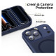 Tech-Protect MagMat MagSafe Case for iPhone 17 Pro Max - Navy Blue