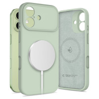 Tech-Protect Silicone MagSafe Case for iPhone 17 - Green
