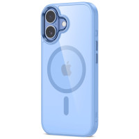 Tech-Protect MagMat MagSafe Case for iPhone 17 - Transparent Blue