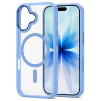 Tech-Protect MagMat MagSafe Case for iPhone 17 - Transparent Blue