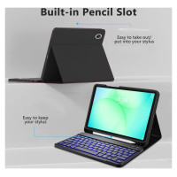 Tech-Protect SC Pen Case for Samsung Galaxy Tab A9 / A11 8.7 X110 / X115 / X133 / X135 - Black