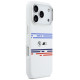BMW M Silicon Horizontal Line MagSafe Case for iPhone 17 Pro - White