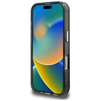 Karl Lagerfeld IML Aquarelle Karl & Logo MagSafe Case for iPhone 16 Pro Max - Black