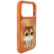 Nimmy Big Eyed Pet 2.0 Cat case for iPhone 17 Pro Max - orange