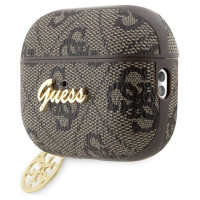 Guess 4G Charm Collection Case for AirPods Pro / Pro 2 (2022/2023) - Brown