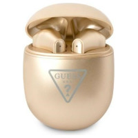 Guess Triangle Logo Bluetooth TWS Wireless Headphones - Gold