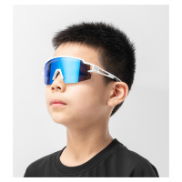 Rockbros Kids Cycling Glasses, Polarized, UV Protection, Children's - White