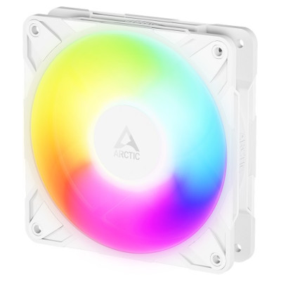 Arctic P12 PRO Reverse PWM PST A-RGB High-Performance PWM Fan, 4-pin, 120 mm (White)