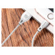 Dudao USB / Lightning cable 2.4A 1m white (L4L 1m white)