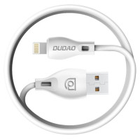 Dudao USB / Lightning cable 2.4A 1m white (L4L 1m white)