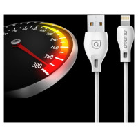 Dudao USB / Lightning cable 2.4A 1m white (L4L 1m white)