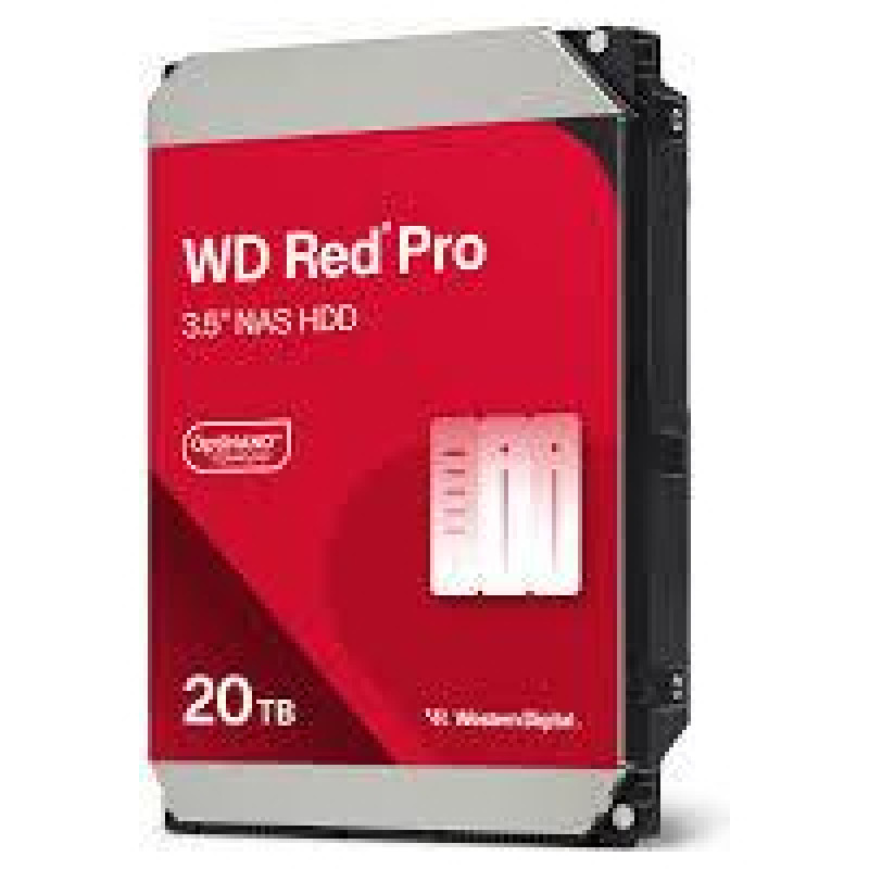 Western Digital HDD|WESTERN DIGITAL|Red Pro|20TB|SATA 3.0|512 MB|7200 rpm|3,5"|WD202KFGX