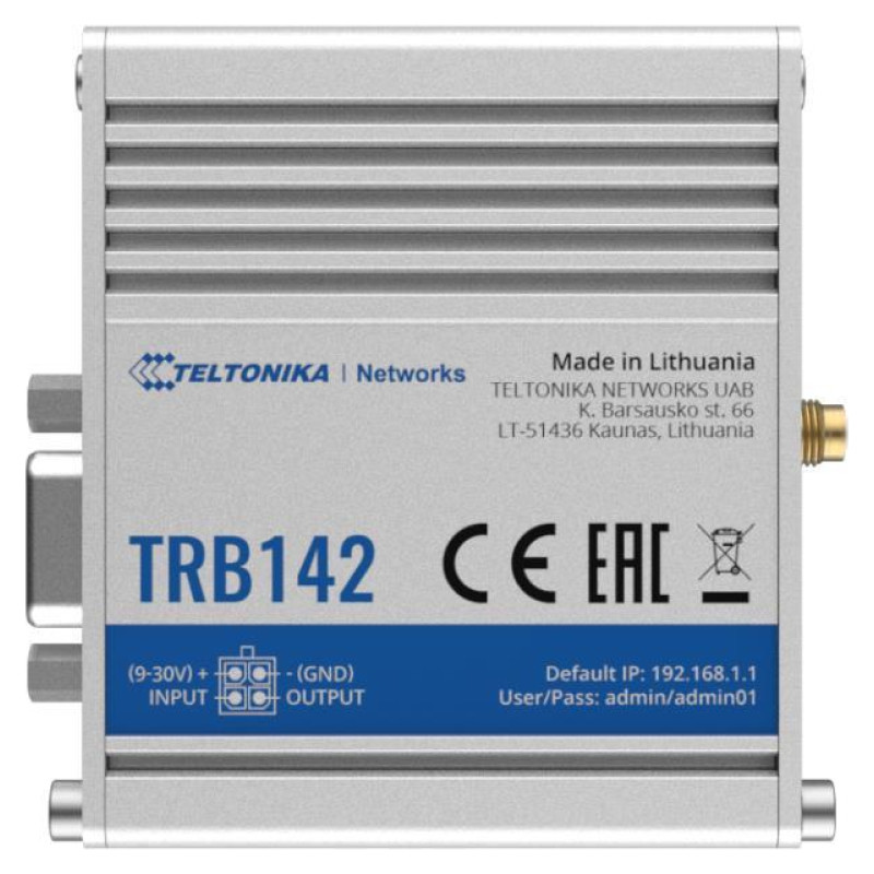 Teltonika NET GATEWAY LTE/4G/TRB142 TELTONIKA