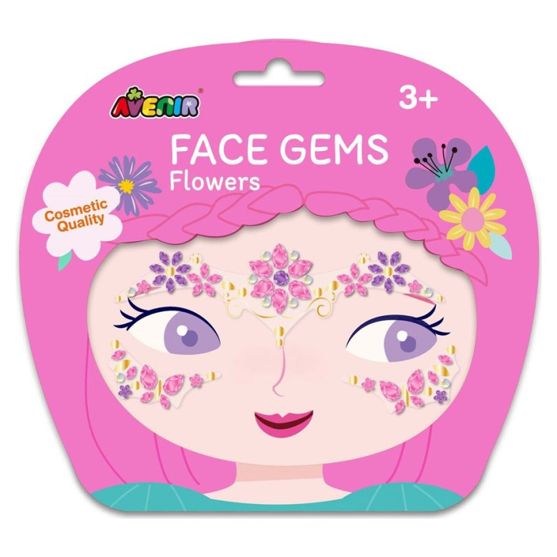 Avenir Dārgakmeņi sejai: Ziedi