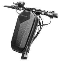 Wozinsky waterproof scooter handlebar bag 4l handlebar bag black (WSB2BK)