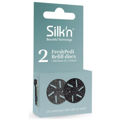 Silkn FreshPedi Refill Disks Medium & Coarse (FPR2PEUMR001)