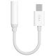 Dudao audio adapter headphone adapter from USB Type C to mini jack 3.5 mm white (L16CPro white)
