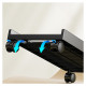 Orico CPB2 Computer Stand with Wheels - Black