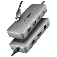 Axagon I/O HUB USB-C 3P HDMI DP/0.15M HMC-CUB83X2 AXAGON