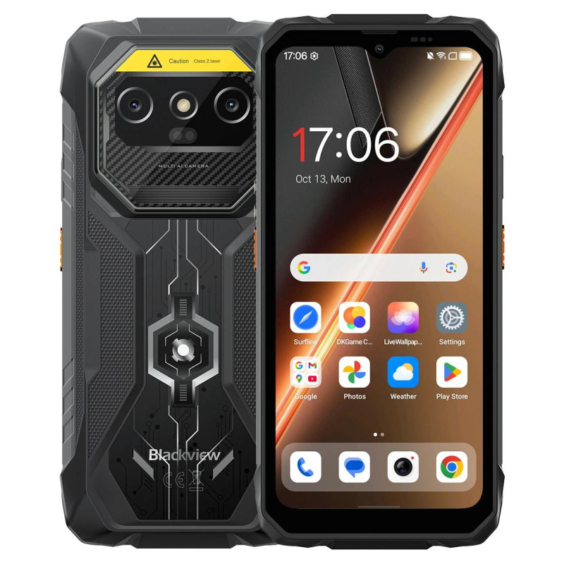 Blackview MOBILE PHONE ROCK 1 PRO/8/256GB BLACK BLACKVIEW