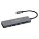 Verbatim Dokstacija Verbatim USB-C Essentials Multiport Hub 6 Port