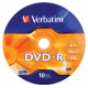 Verbatim Matricas DVD-R AZO Verbatim 4.7GB Wagon Wheel 16x 10 Pack Spindle