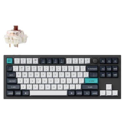 Keychron KEYBOARD WRL Q3 MAX RGB/CARBON BLACK Q3M-M3 KEYCHRON