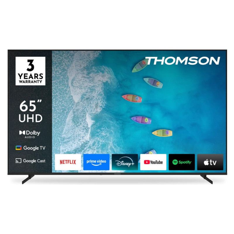 Thomson TV Set|THOMSON|65 "|4K Ultra HD|3840 x 2160 pixels|Flat|16:9|LED|65UG4S15