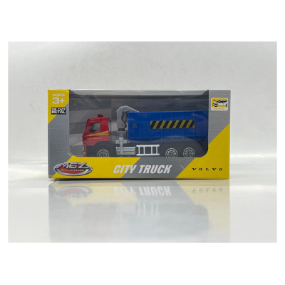 MSZ Die-cast Volvo kravas auto modelis ar ceļamkrānu mērogā 1:72