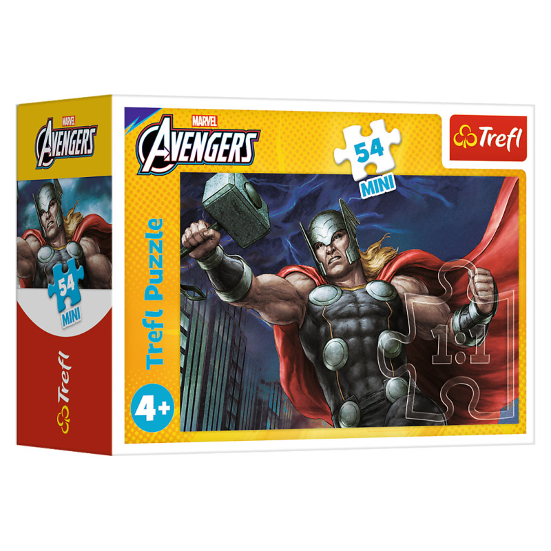 Trefl AVENGERS Mini puzle, 54 gab.