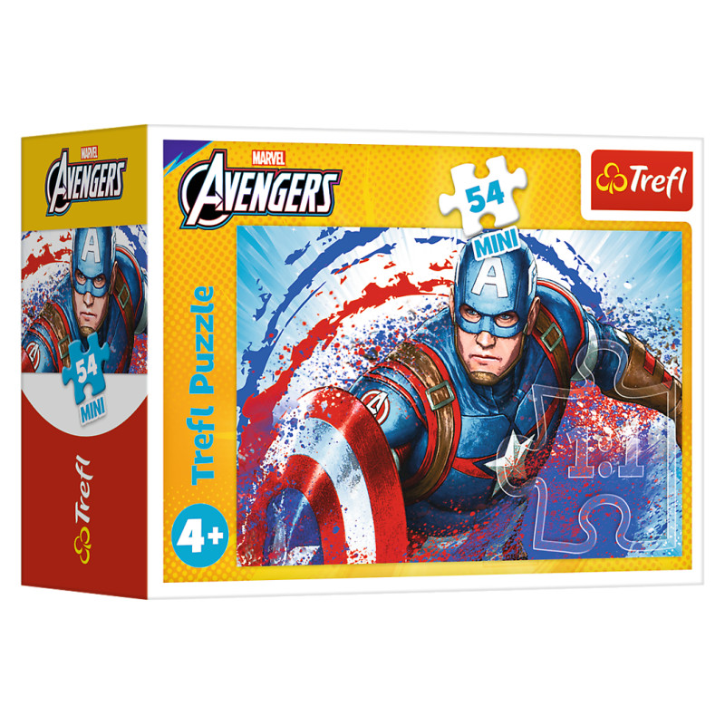 Trefl AVENGERS Mini puzle, 54 gab.