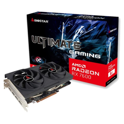 Biostar VGA PCIE16 RX7600 8GB GDDR6/VA76S6RM81 BIOSTAR
