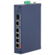 Dahua Switch|DAHUA|Switch type Managed|Switch layer L2|Form factor Desktop|4xRJ-45 ports|RJ-45 Ports Type Fast Ethernet (10/100)|4xFast Ethernet (copper) ports quantity|1xGigabit Ethernet (copper) ports quantity|1xSFP module slots quantity|1xFiber uplink 