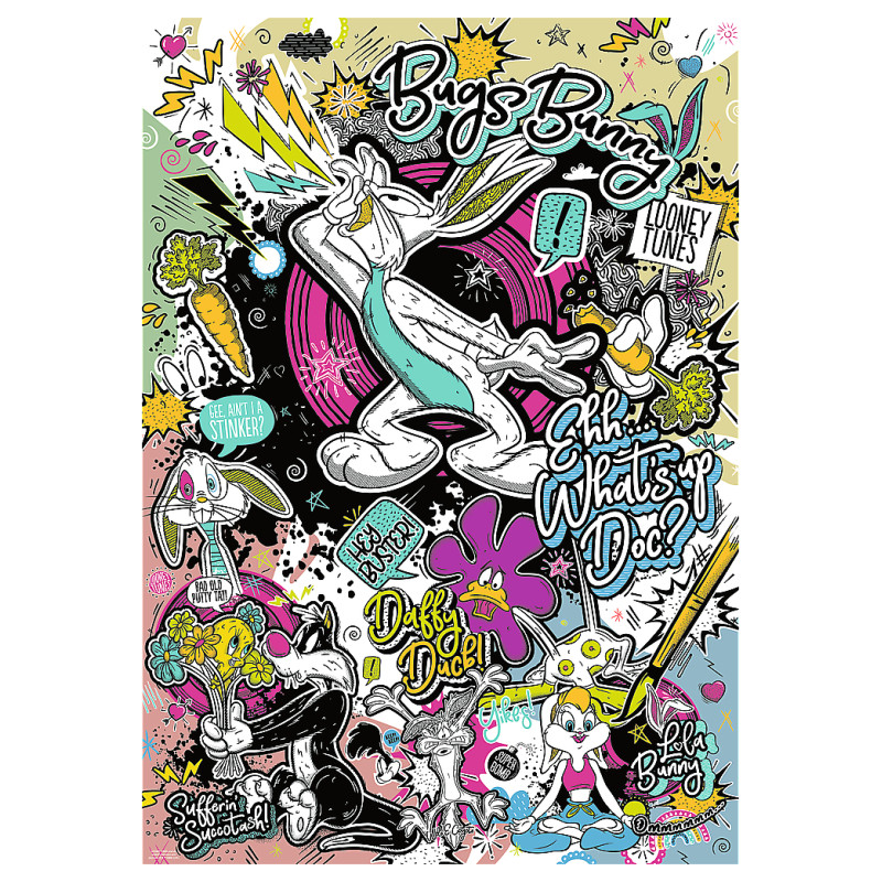 Trefl Premium Plus Puzle Looney Tunes, 1000 gab.
