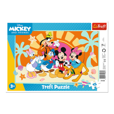 Trefl DISNEY Puzle 15 Mikijs, 15 gab.